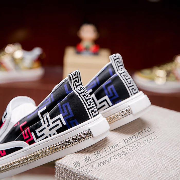 VERSACE男鞋 全羊裏 高端特殊材料面 範思哲男休閒鞋  jpx1180